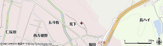 愛知県岡崎市大幡町（荒下）周辺の地図