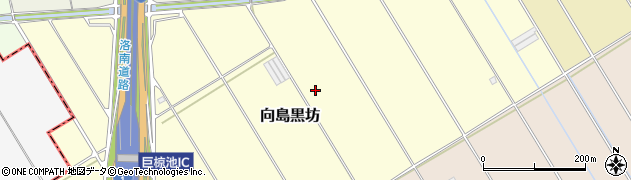 京都府京都市伏見区向島黒坊周辺の地図
