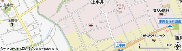 愛知県新城市上平井379周辺の地図