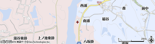 兵庫県宝塚市波豆平井周辺の地図
