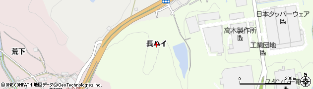 愛知県岡崎市牧平町（長ハイ）周辺の地図