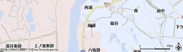 兵庫県宝塚市大原野（南浦）周辺の地図