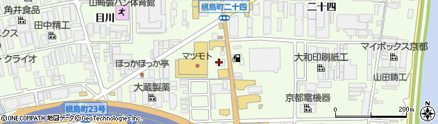 京都府宇治市槇島町十八44周辺の地図