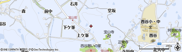 兵庫県宝塚市大原野（池上）周辺の地図