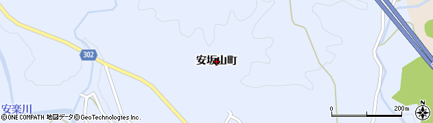 三重県亀山市安坂山町周辺の地図