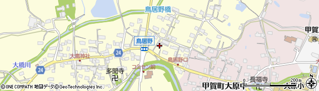 滋賀県甲賀市甲賀町鳥居野441周辺の地図