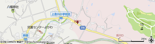 兵庫県三木市吉川町冨岡1272周辺の地図