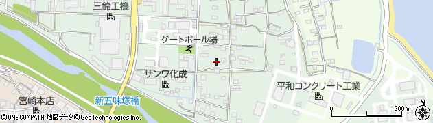 三重県四日市市楠町北五味塚914-3周辺の地図