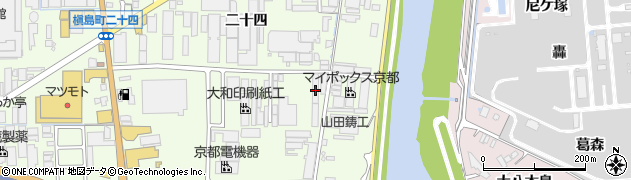 京都府宇治市槇島町十八9周辺の地図