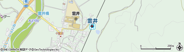 雲井駅周辺の地図