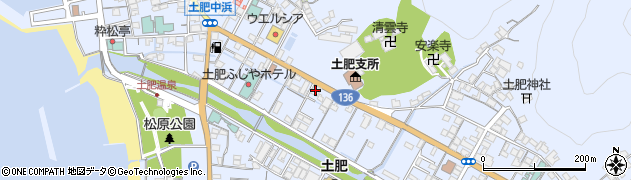 静岡銀行土肥支店周辺の地図