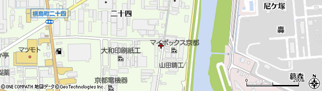 京都府宇治市槇島町十八4周辺の地図