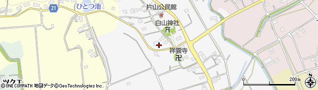 愛知県新城市片山（上ノ貝津）周辺の地図