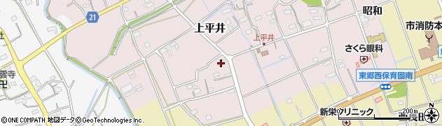 愛知県新城市上平井403周辺の地図