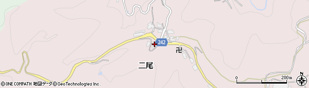 京都府宇治市二尾西縄手周辺の地図