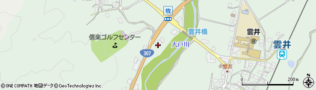 滋賀県甲賀市信楽町牧1394周辺の地図