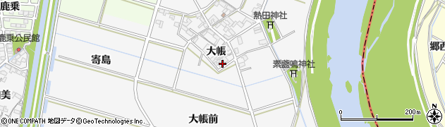 愛知県安城市小川町大帳34周辺の地図
