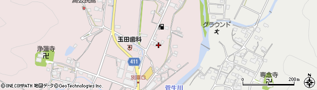 兵庫県姫路市夢前町菅生澗534周辺の地図