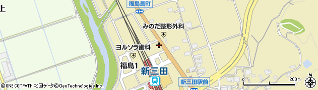 ドコモショップ　新三田店周辺の地図