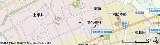 愛知県新城市上平井271周辺の地図