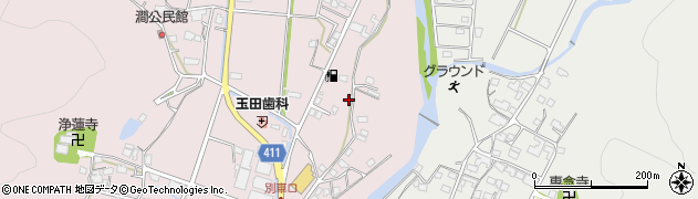 兵庫県姫路市夢前町菅生澗538周辺の地図