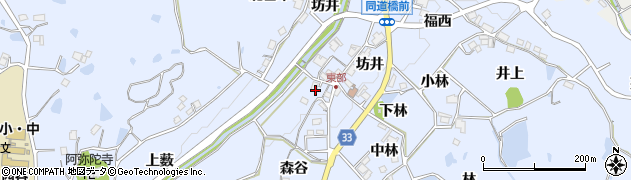 兵庫県宝塚市大原野（下照）周辺の地図
