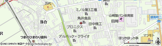 角井食品株式会社周辺の地図