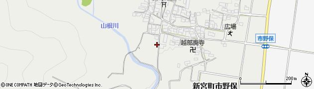 兵庫県たつの市新宮町市野保540周辺の地図