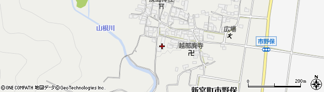兵庫県たつの市新宮町市野保353周辺の地図