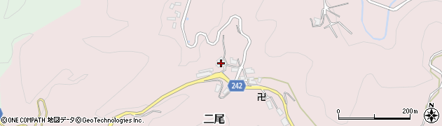 京都府宇治市二尾勢ノ谷5周辺の地図