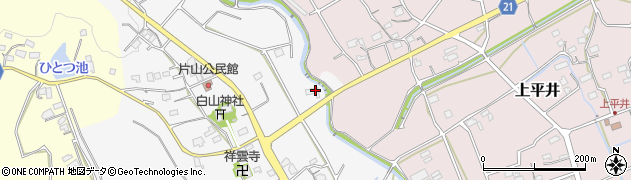 愛知県新城市片山（下川）周辺の地図