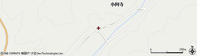 愛知県新城市下吉田小阿寺42周辺の地図