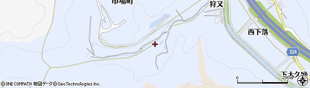 愛知県岡崎市池金町（椿沢）周辺の地図