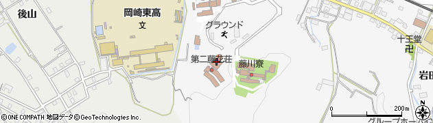 第二藤花荘周辺の地図