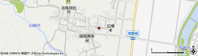 兵庫県たつの市新宮町市野保379周辺の地図