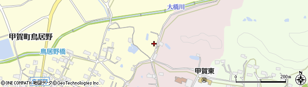 滋賀県甲賀市甲賀町鳥居野306周辺の地図