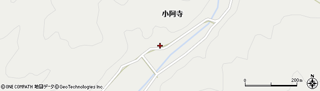 愛知県新城市下吉田小阿寺31周辺の地図