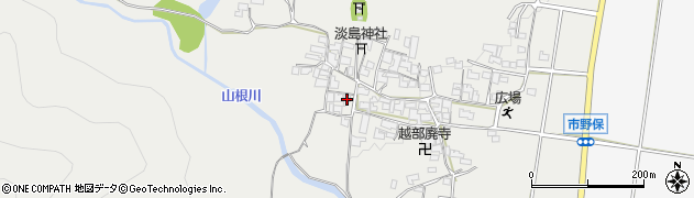 兵庫県たつの市新宮町市野保539周辺の地図