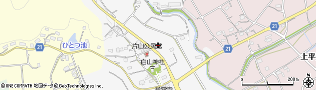愛知県新城市片山（五反田）周辺の地図