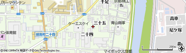 京都府宇治市槇島町三十五周辺の地図