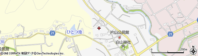 愛知県新城市片山（宮ノ後）周辺の地図
