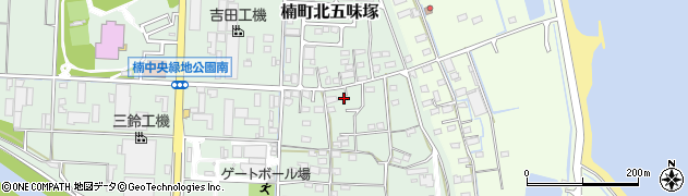 三重県四日市市楠町北五味塚1165周辺の地図