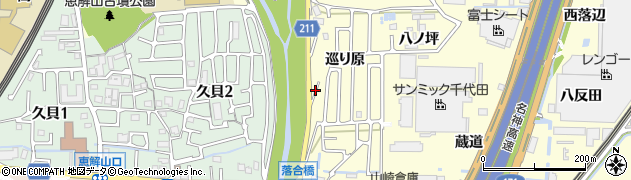 下植野長岡京線周辺の地図