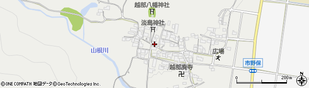 兵庫県たつの市新宮町市野保405周辺の地図