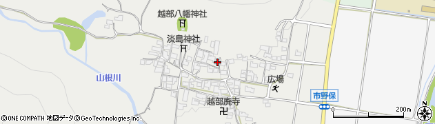 兵庫県たつの市新宮町市野保422周辺の地図