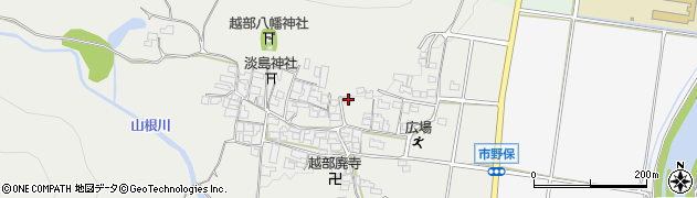 兵庫県たつの市新宮町市野保424周辺の地図