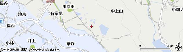 兵庫県宝塚市長谷中上山周辺の地図