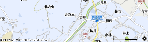 兵庫県宝塚市大原野（北宮本）周辺の地図