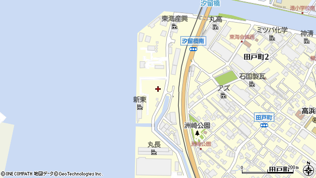 〒444-1323 愛知県高浜市田戸町の地図