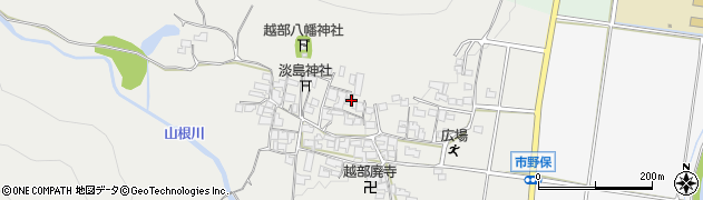 兵庫県たつの市新宮町市野保421周辺の地図